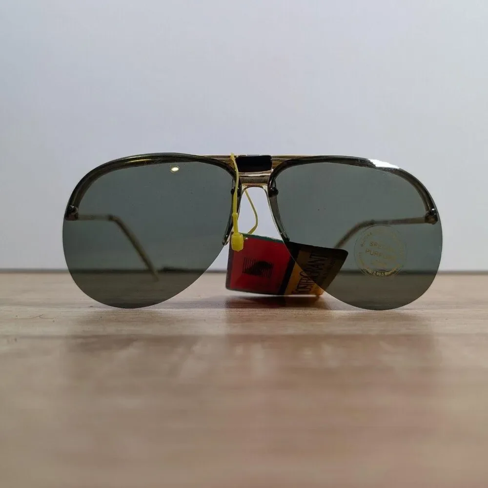 Foster-grant Men's Gold Sunglasses